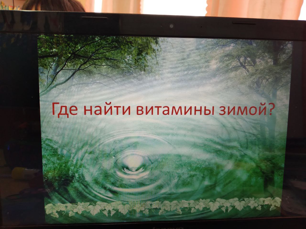 Классный час на тему «Где найти витамины зимой?».